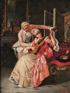 La leçon de musique - Pio Ricci