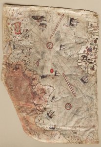 La carte du monde de Piri Reis, 1513