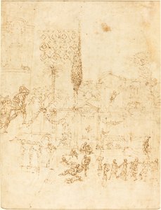 Une Fête dans une Villa Romaine [recto]
