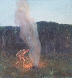 La Colonne de Fumée - Plinio Nomellini