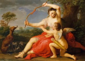 Diane et Cupidon, 1761