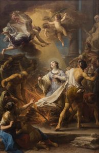 Martyre de Sainte Lucie Pompeo Girolamo Batoni - Pompeo Batoni