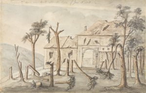 Hougoumont dessiné un mois après l