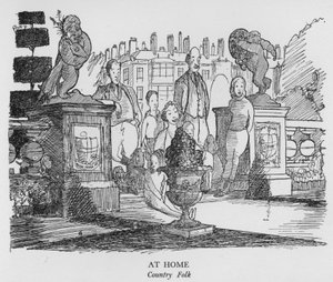 À la maison, les gens de la campagne - Pont