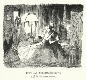 Idées fausses populaires, La vie dans le service secret (lithographie)