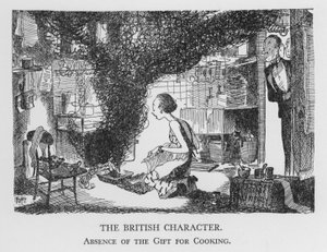 Le caractère britannique, absence du don pour la cuisine - Pont