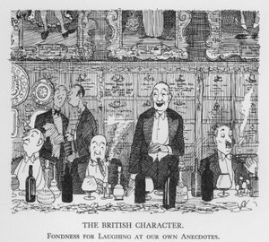 Le Caractère Britannique, Affection pour Rire de nos Propres Anecdotes - Pont