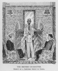 Le caractère britannique ; effet d
