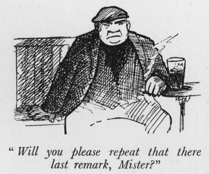 Voulez-vous bien répéter cette dernière remarque, Monsieur ? - Pont