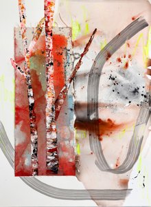 Forêt de bouleaux - Abstrait