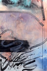 Abstrait fluide et onirique