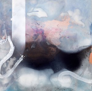 Abstrait fluide et onirique