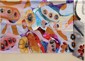 Fleurs abstraites aux couleurs vives - Poonam Choudhary