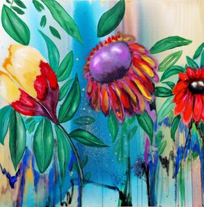 Une floraison éclatante - Poonam Choudhary