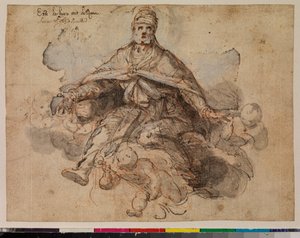 Apothéose de Saint Augustin, recto, 1675-99