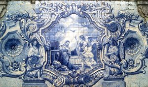 Panneau décoratif représentant l