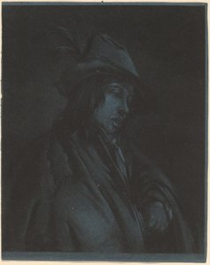 Jeune homme jouant de la vielle - Possibly Jan Stolker