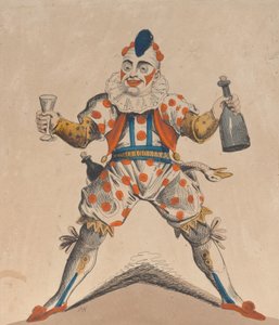 M. Grimaldi en clown, 13 juillet 1822