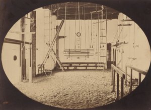 Gimnasio López, de Séville, vers 1860