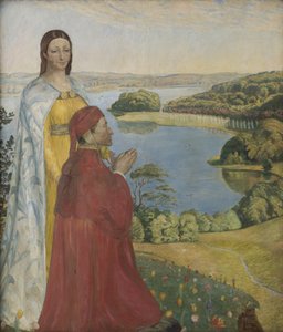 Dante et Béatrice au Paradis