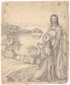 Dante et Béatrice au Paradis