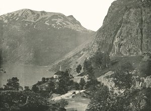 Merok, sur le Geirangerfjord, Norvège, 1895