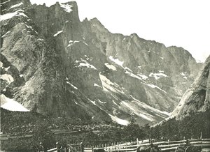 Les montagnes Trolltindane, Horgheim, Norvège, 1895