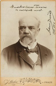 Portrait du compositeur Antonin Dvorak 1841-1904, vers 1900