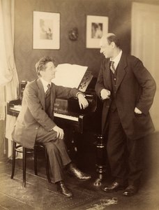 Alexander Zemlinsky et Arnold Schönberg à Prague