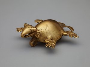 Cloche pendentif : tortue, 800-1200 - Pre Columbian Pre Columbian