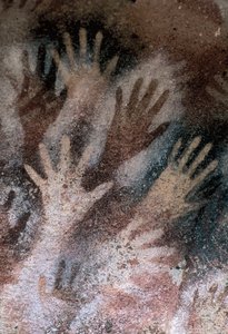 Grotte des Mains (Cueva de las Manos), Santa Cruz, Argentine, période néolithique