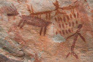 Peinture rupestre, Forêt nationale de Salmon-Challis - Prehistoric Prehistoric