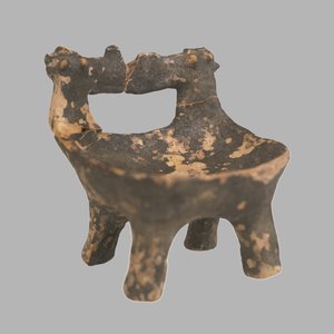 Modèle de trône, 3800-3400 av. J.-C.