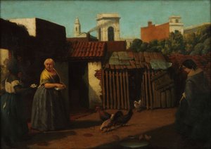 Cour de Buenos Aires en 1850