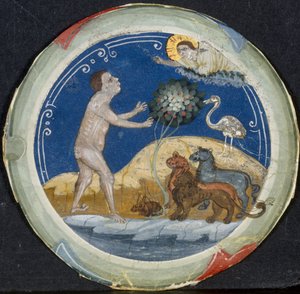 Médaillon de la bordure d