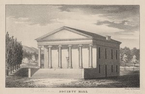 Goethean Society Hall, Marshall College, Mercersberg, PA, 1830
