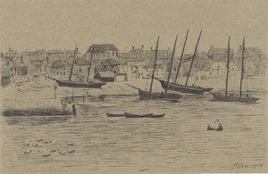 Village de pêcheurs St. Ives - Prosper Alphonse Isaac