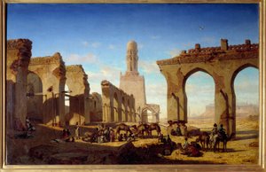 Ruines de la mosquée du calife Al Hakim au Caire