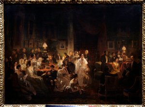 Horace Vernet partage la découverte du daguerréotype dans le salon de Monsieur Irisson