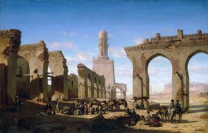 Ruines de la mosquée Al-Hakim au Caire