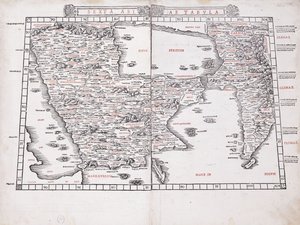 Sexta Asiae Tabula, 1511 - Ptolemy