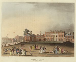 Palais de la Reine - Pugin and Rowlandson