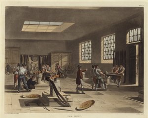 La Monnaie - Pugin and Rowlandson