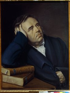 Portrait du fabuliste Ivan A. Krylov (1769-1844)