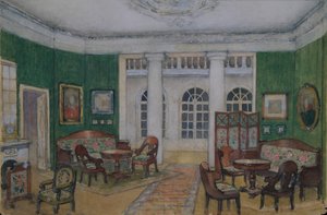 Décor de scène pour l