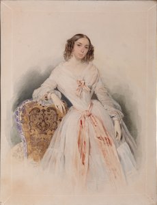 Portrait de Praskovia Nikolaevna Ryumina 1821-1897, 1847