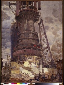 Le haut fourneau n°1 à Kusnetsk, Sibérie centrale