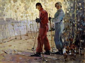 Les skieurs