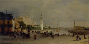 Pont Bolchoï Kamenny à Moscou - Pjotr ​​​​Petrowitsch Wereschtschagin