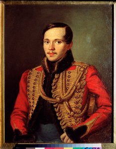 Portrait du poète Mikhail Lermontov